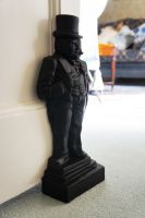 “Churchill” Cast Iron Door Stop  “Churchill” Cast Iron Door Stop