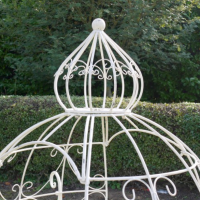 Close-up of the Finish on the "Cinderella" Ornate Cartridge Planter