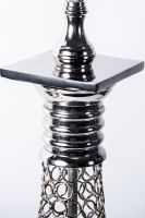 “Garrison Park” Circle Pattern Pillar Lamp 