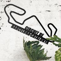 The Circuit de Barcelona-Catalunya Racing Track Wall Art in Situ in the Sitting Room The Circuit de Barcelona-Catalunya Racing Track Wall Art in Situ in the Sitting Room