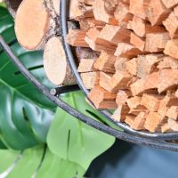 Close-up of the Kindling Holder