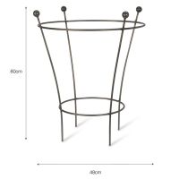 Circular Steel Plant Support in Situ Dimensions Circular Steel Plant Support in Situ Dimensions