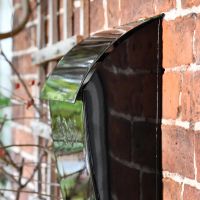 Close-up of the Lid on the Top of the Post Box