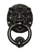 "Salvendale" Black Lion Door Knocker "Salvendale" Black Lion Door Knocker