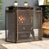 Rustic Ornate Fireguard in Sittu Rustic Ornate Fireguard in Sittu