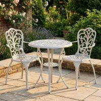 Classic White "Elstow" Two Seater Bistro Set digital illustration Classic White "Elstow" Two Seater Bistro Set digital illustration