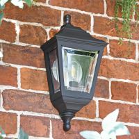 "Clifton" Porch Wall Light Finished in Black "Clifton" Porch Wall Light Finished in Black