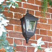 "Clifton" Flush Wall Mounted Porch Light in Situ on a Garden Wall "Clifton" Flush Wall Mounted Porch Light in Situ on a Garden Wall