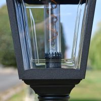 Bulb Holder inside the Lantern