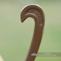 Close-up of the Antique Brass Finish