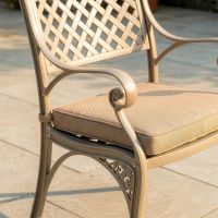 8-Seater Garden Dining Set Digital Illustration Chair close up