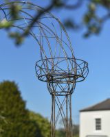 Close-up of the Design at the Top of the Rose Arch