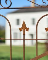 Close Up Of The Rustic Details On The Gate From The ornate Rose Arch Close Up Of The Rustic Details On The Gate From The ornate Rose Arch