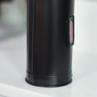 Close up of striker strip on fireside match holder