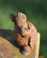 Cast Iron Rustic Tortoise Ornament  Cast Iron Rustic Tortoise Ornament