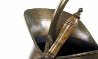 Coven Antique Bronze Finish Coal Scuttle with Shovel Coven Antique Bronze Finish Coal Scuttle with Shovel