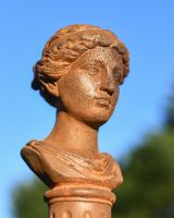 Close up Of rustic sculpture  Close up Of rustic sculpture