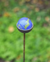 "Peacock" Suncatcher Garden Stake