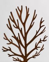 Close up Of Small Rustic Tree Ornament 