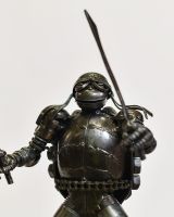 Close Up of Ninja Scrap Metal Reptile Ornament 