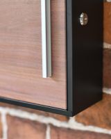 Close Up Of The Modern Wood Finish On The Mayfield Post Box Close Up Of The Modern Wood Finish On The Mayfield Post Box