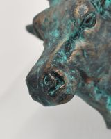 Close Up Of The Details On The Cast Aluminium Bull