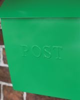 Post Motif On The modern Wall Mounted Post Box