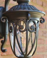 Close Up Of The Ornate Design On The Top Fix Wall Light