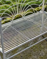 Close Up Of The Two Seat Bench  Close Up Of The Two Seat Bench