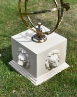 Top view of square garden column