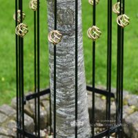 Close Up of Tree Guard Decorative Finials