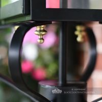 Close Up of Wall Lantern Mounting Collar Close Up of Wall Lantern Mounting Collar