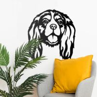 Cavalier King Charles Spaniel Wall Art in Situ in the Home