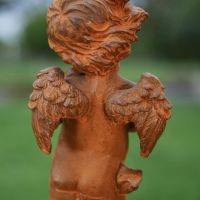 Rear view of Winged Cherub  Rear view of Winged Cherub