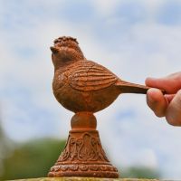 Perched Bird on Plinth 