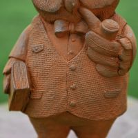 Close up of Owl in Suit 