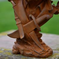 Close-Up of Sculpture Detail