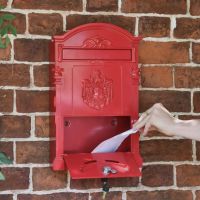 Moroccan Summer Post Box with Lockable Door Open