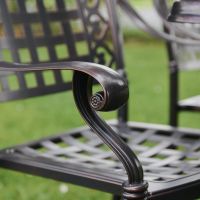 Close up of Chair Arm Pattern 