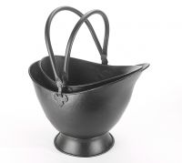 "Waterloo" Black Iron Coal Bucket - 58cm