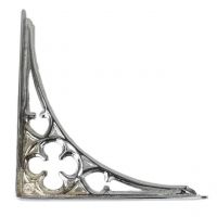 "Coalbrookdale" Bright Chrome Bracket 36 x 26cm "Coalbrookdale" Bright Chrome Bracket 36 x 26cm