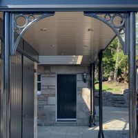 Coalbrookdale Veranda Support In Situ Coalbrookdale Veranda Support In Situ