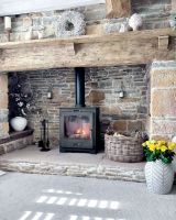 "Mendip" Black & Polished Brass Companion Set 66cm