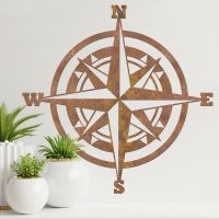 Compass Wall Art in the Home Compass Wall Art in the Home