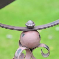 Close-up of the Fixings on the Armillary Sundial
