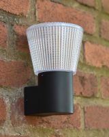 Contemporary Black "Alton" Wall Light Contemporary Black "Alton" Wall Light