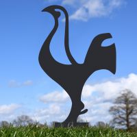 Black Contemporary Cockerel Silhouette Black Contemporary Cockerel Silhouette