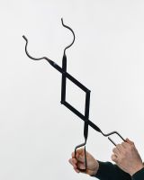 Contemporary "Juniper" Fireplace Tongs