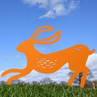 Orange Finish on Contemporary Hare 