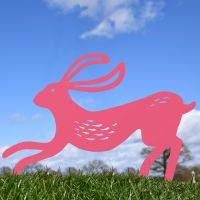 Contemporary Hare in Pink 